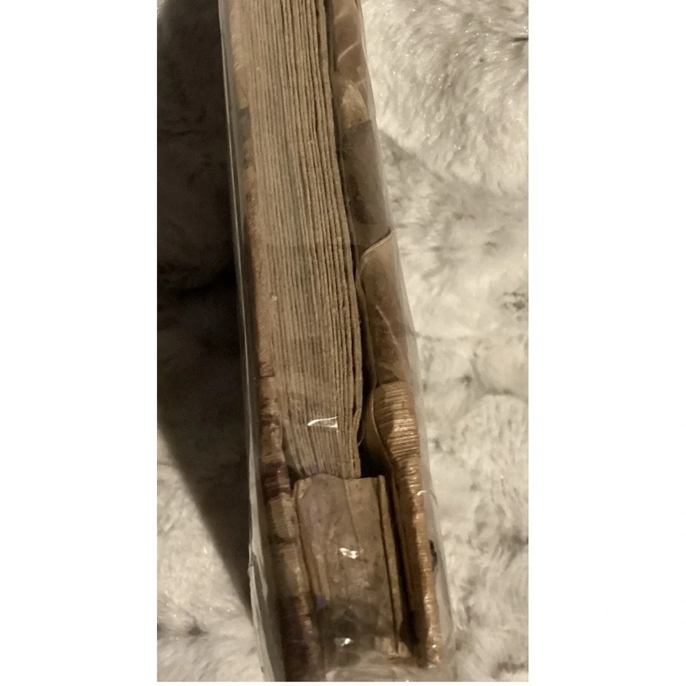 Sea Turtle Book or Album Handmade Natural Paper & Wood Boho Rustic Primitive NIB